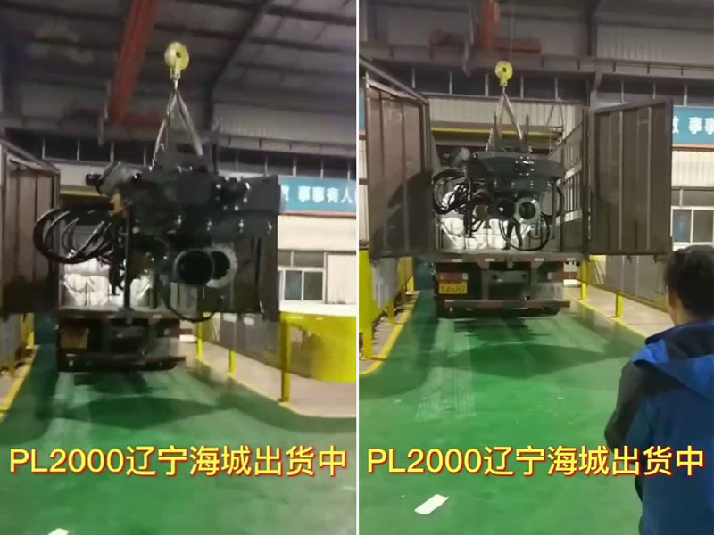 PL-2000巖石鉆裂機發往遼寧海城